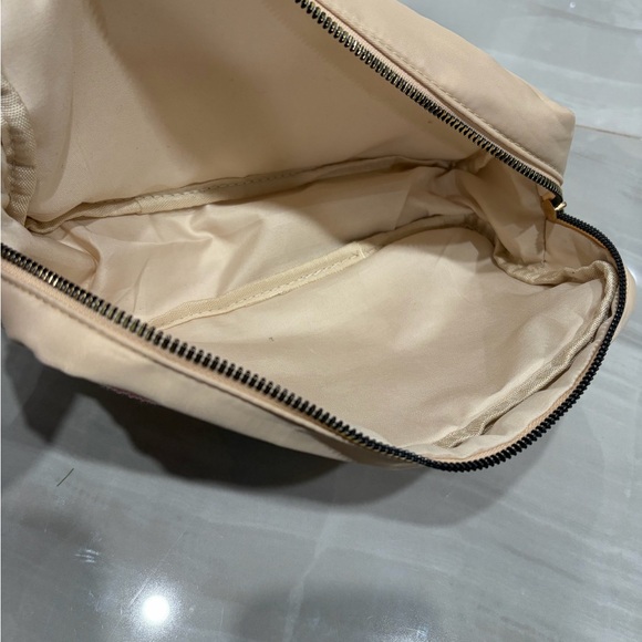 Beige Pouch with Colorful Lettering - Picture 3 of 3